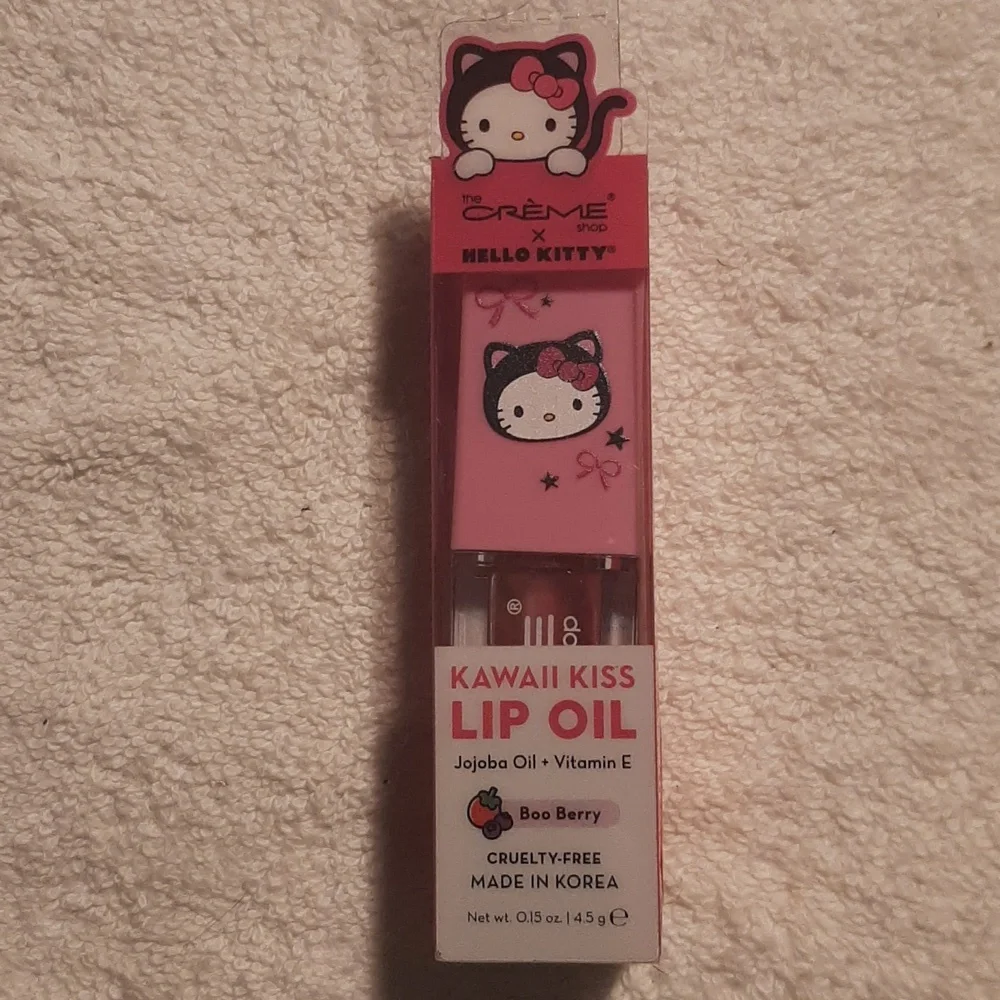 Hello Kitty Kawaii Kiss Lip Oil - Boo BERRY